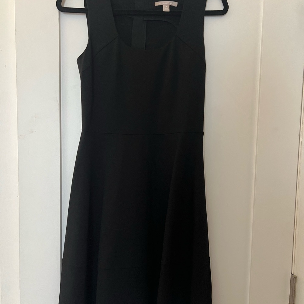 Banana Republic Black Midi Dress